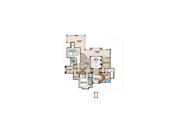2nd Floor Plan, 037H-0251