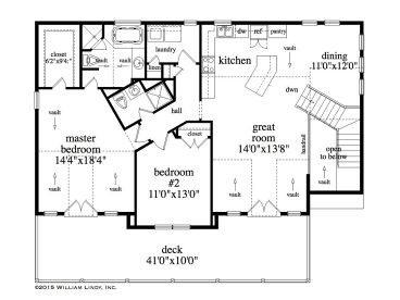 2nd Floor Plan, 053G-0032