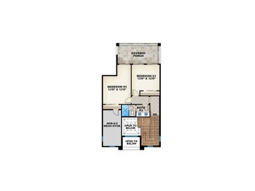 2nd Floor Plan, 037H-0221