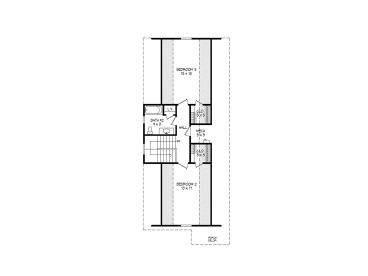 2nd Floor Plan, 062H-0082