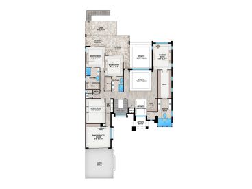 2nd Floor Plan, 069H-0035