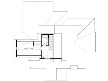 2nd Floor Plan, 027H-0467