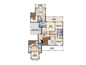 2nd Floor Plan, 037H-0245