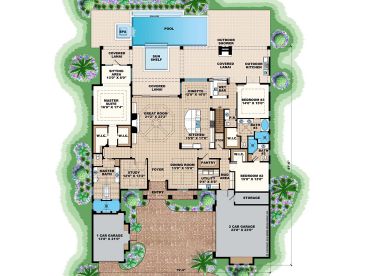1st Floor Plan, 037H-0216