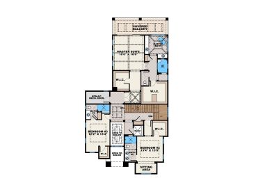 2nd Floor Plan, 037H-0241
