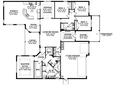 Floor Plan, 064H-0101