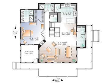 1st Floor Plan, 027H-0452