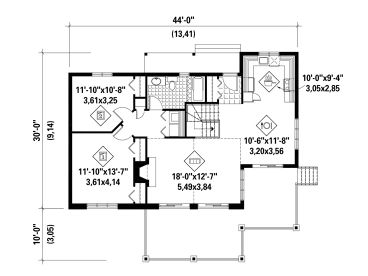Floor Plan, 072H-0192