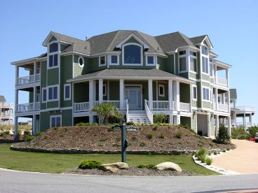 Unique Coastal House Plan, 041H-0083