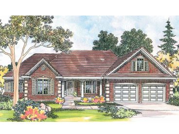 Traditional House Plan, 051H-0069