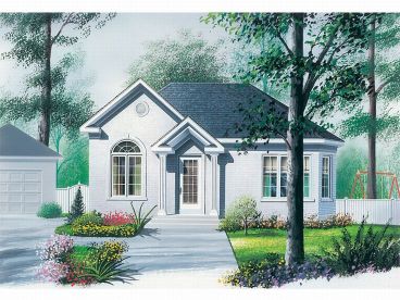Cottage House Plan, 027H-0119