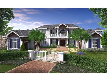 Premier Luxury Home Plan, 037H-0206