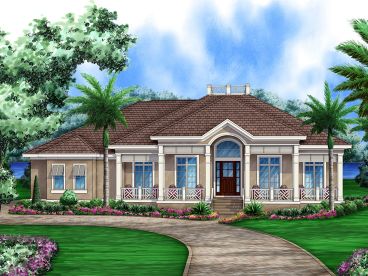 Olde Florida House Plan, 037H-0249