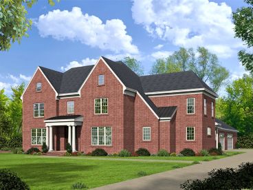 Two-Story House Plan, 062H-0126