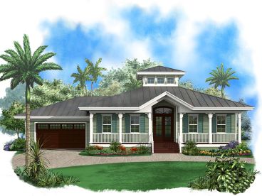 Coastal Home Plan, 037H-0092