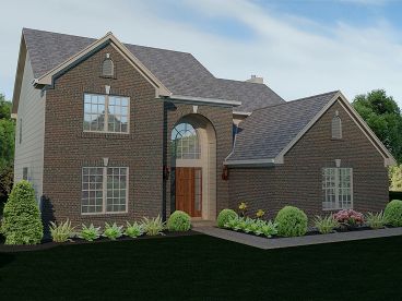 Traditional Home Plan, 055H-0021