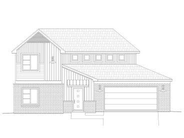 Two-Story House Plan, 062H-0071