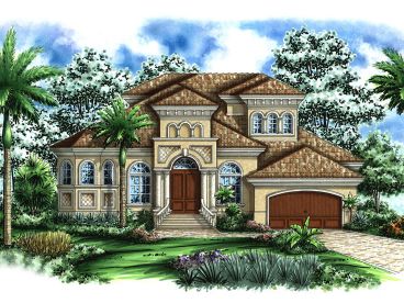 Premier Luxury Home Plan, 037H-0036