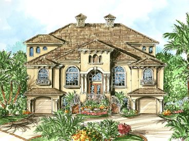 Luxury House Plan, 037H-0116