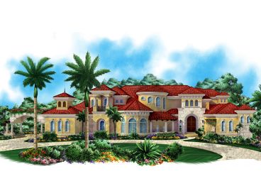 Premier Luxury House Plan, 037H-0170