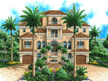 Premier Luxury Home Plan, 037H-0123
