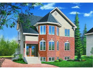 Triplex House Plan, 027M-0015