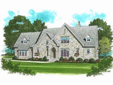 Luxury 2-Story Home, 029H-0089