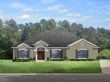 Floridian Home Plan, 064H-0080