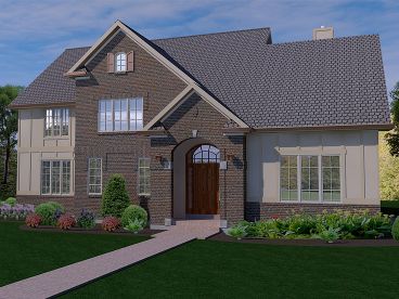 Two-Story Home Design, 055H-0018