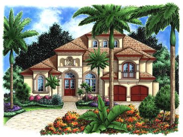 Florida House Plan, 037H-0040