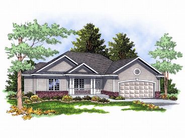 Small Home Plan, 020H-0045