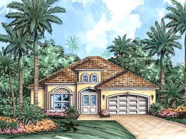 Sunbelt Home Design, 037H-0175
