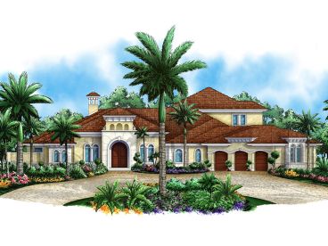 Premier Luxury House Plan, 037H-0159