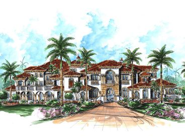 Premier Luxury House Plan, 037H-0171