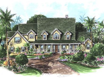 Country House Plan, 037H-0027