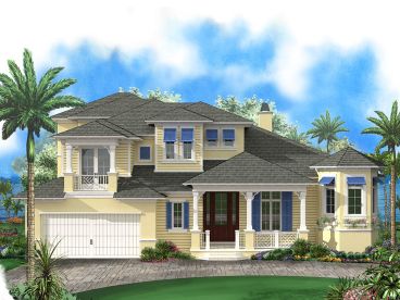 Two-Story House Plan, 037H-0190