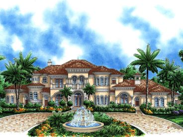 Premier Luxury Home Plan, 037H-0164