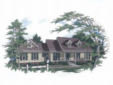 Country House Plan, 004H-0047