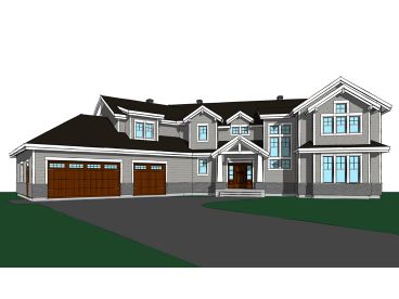 Craftsman House Plan, 027H-0475