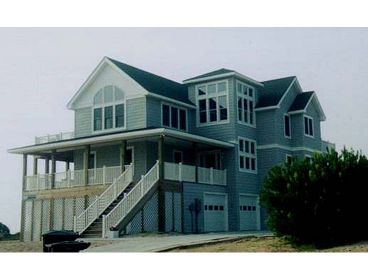 Coastal House Design, 041H-0048